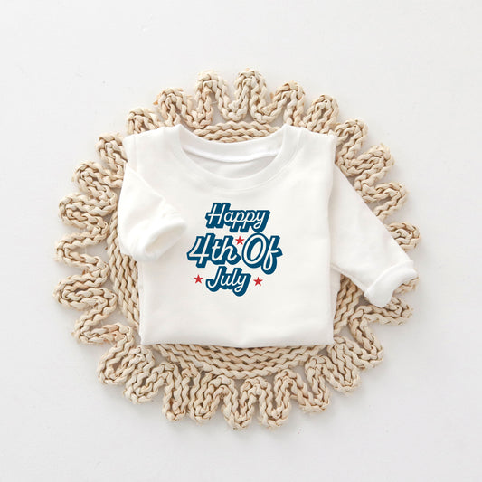 Happy 4th of July Stars | Toddler Sweatshirt