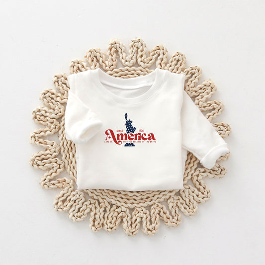 America Statue | Toddler Sweatshirt