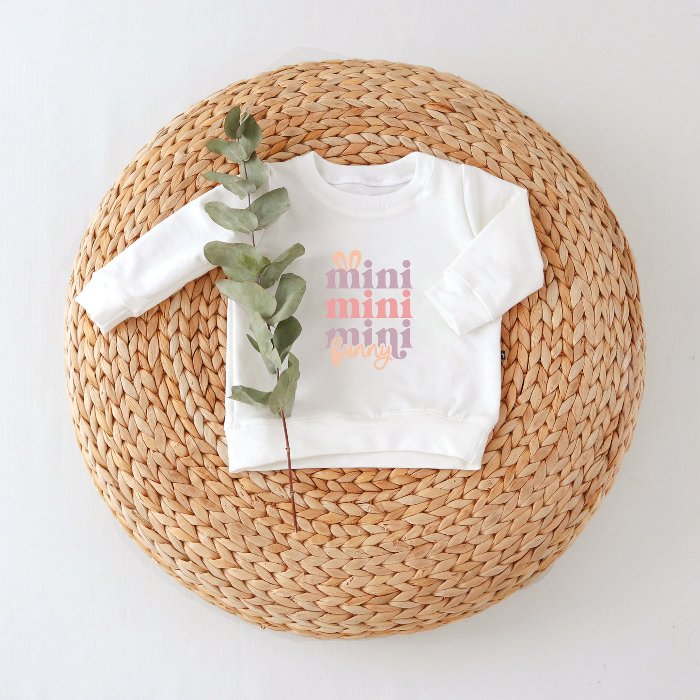 Mini Bunny Stacked | Toddler Sweatshirt