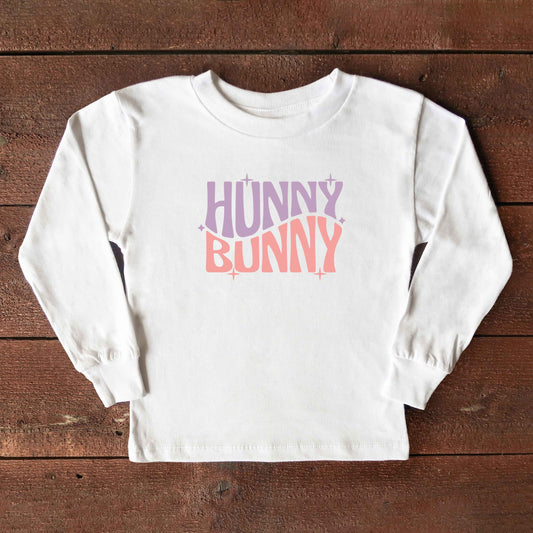 Hunny Bunny Wavy Stars | Toddler Long Sleeve Tee