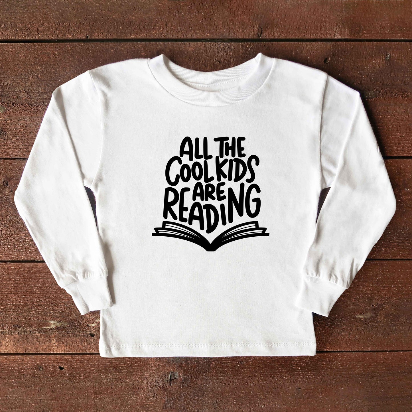 All The Cool Kids Are Reading | Youth Long Sleeve Tee