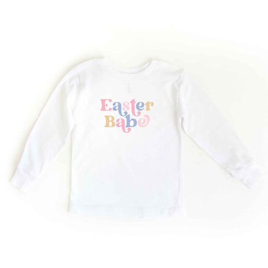 Easter Babe Colorful | Youth Long Sleeve Tee