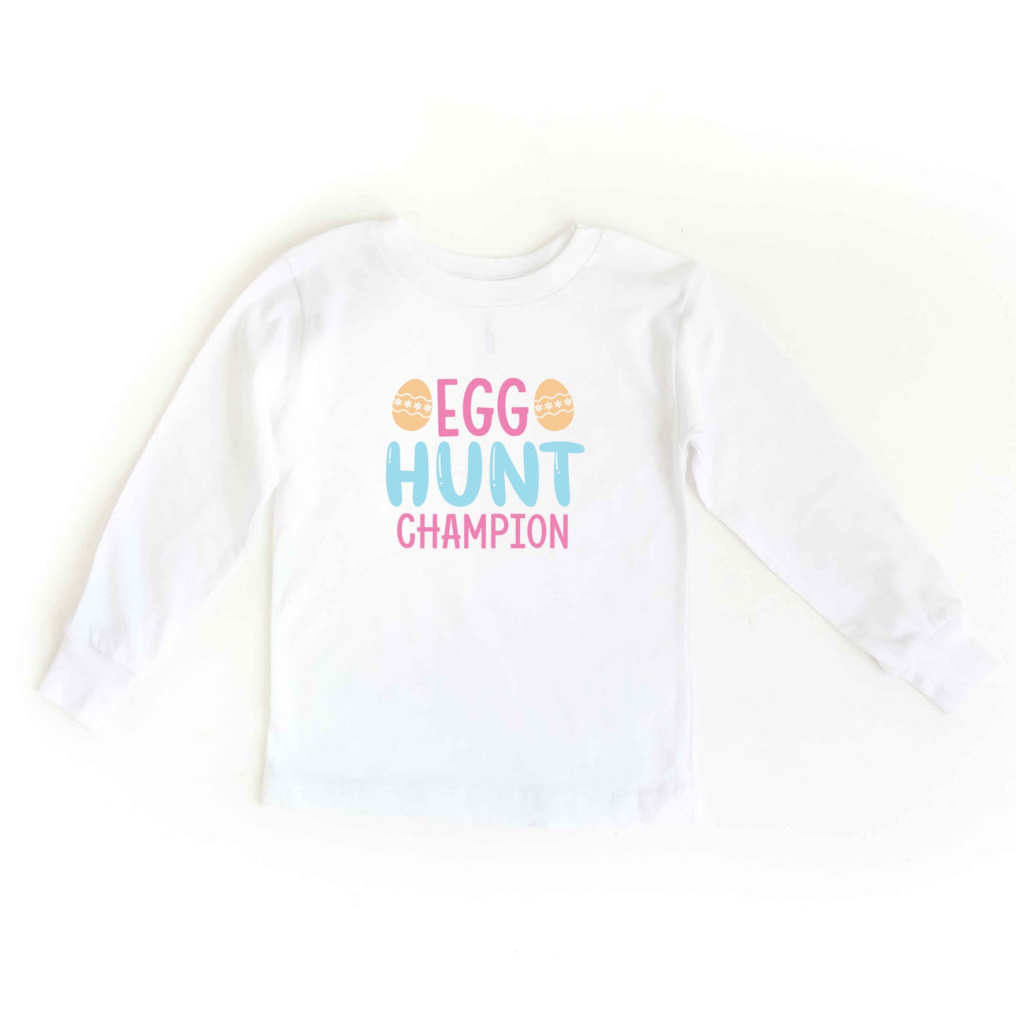 Egg Hunt Champion | Toddler Long Sleeve Tee