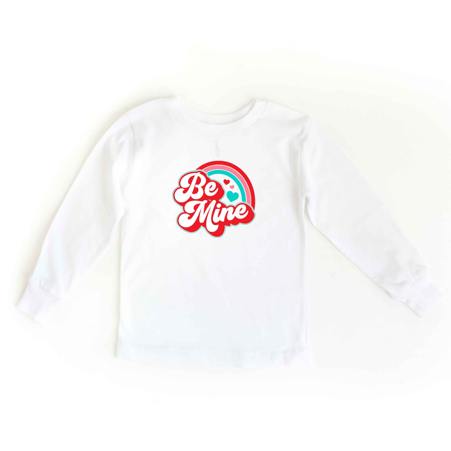 Be Mine Rainbow | Youth Long Sleeve Tee