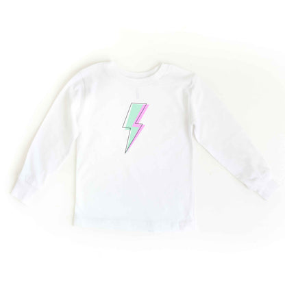 Layered Lightning Bolt | Toddler Long Sleeve Tee
