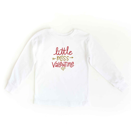 Little Miss Valentine | Youth Long Sleeve Tee