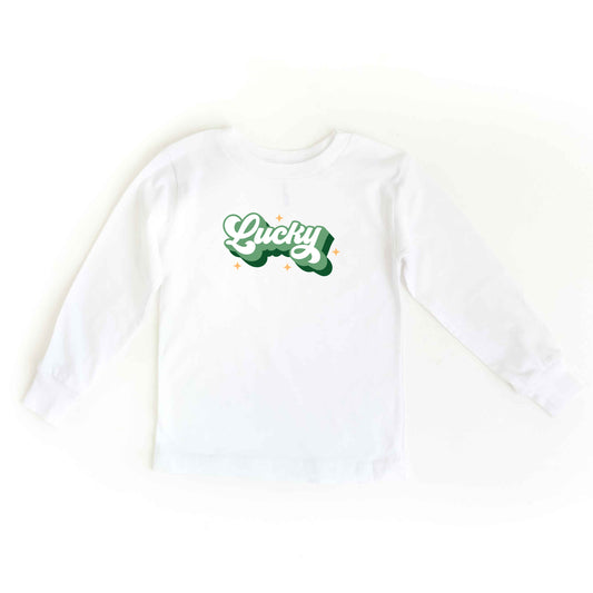 Retro Lucky | Toddler Long Sleeve Tee