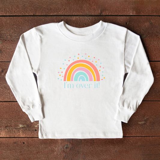 Over It Rainbow | Toddler Long Sleeve Tee