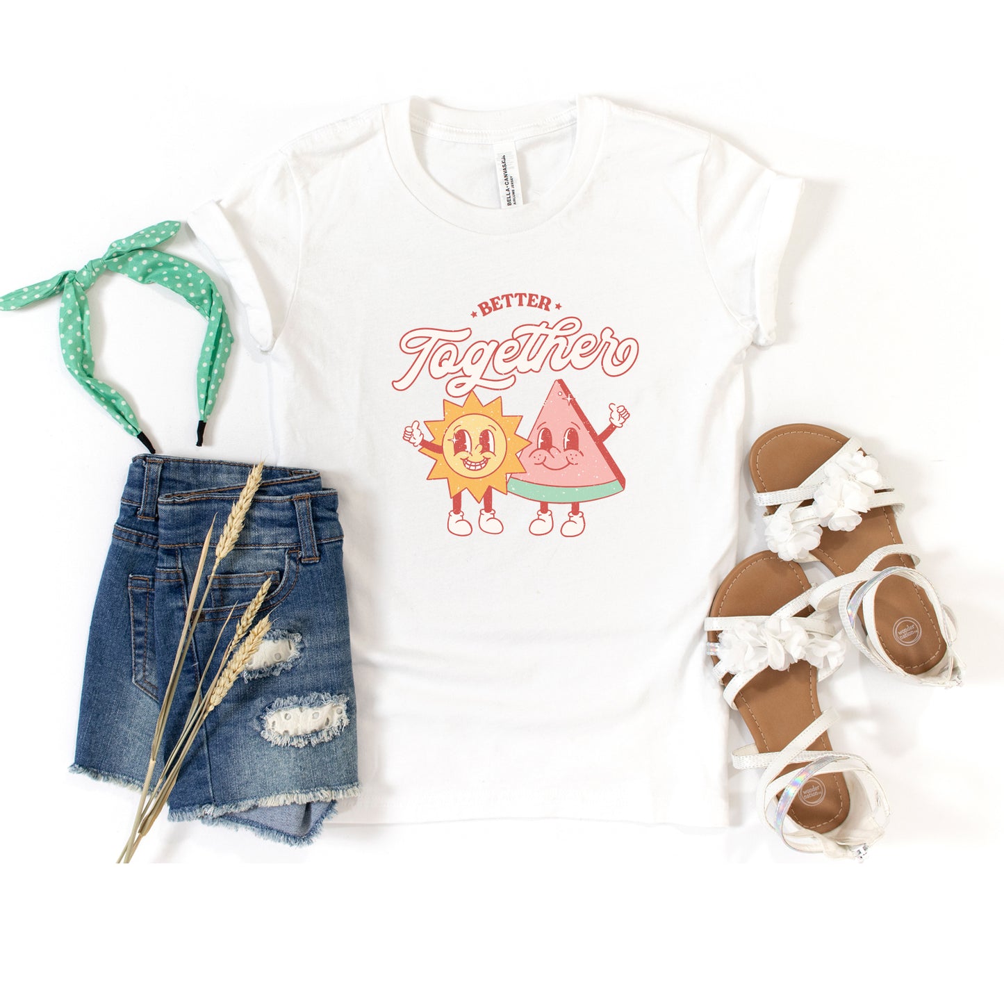 Better Together Sun And Watermelon | Youth Short Sleeve Crew Neck
