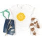 Sunflower Colorful | Youth Short Sleeve Crew Neck