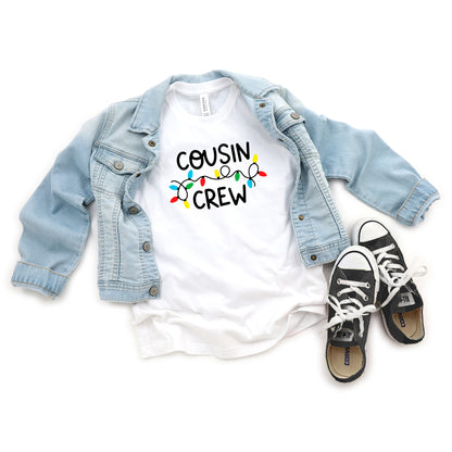 Cousin Crew Lights | Youth Short Sleeve Crew Neck