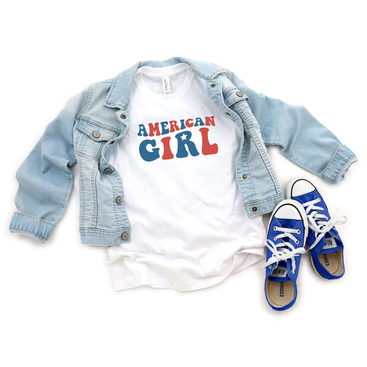 American Girl Stars | Youth Short Sleeve Crew Neck