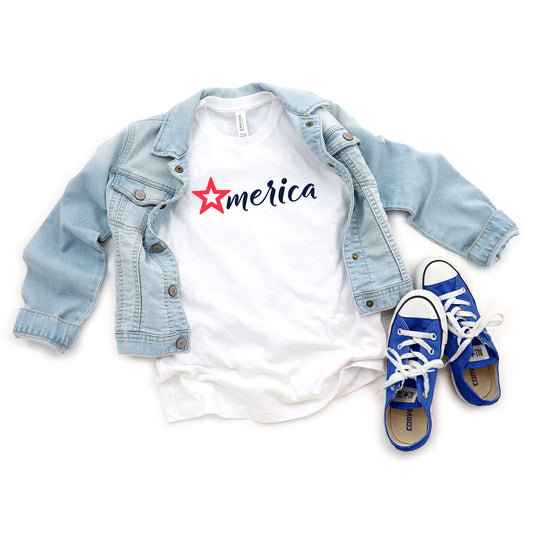 Merica Star | Youth Short Sleeve Crew Neck