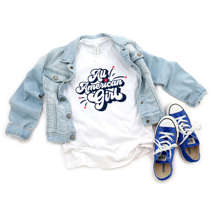 All American Girl | Youth Short Sleeve Crew Neck