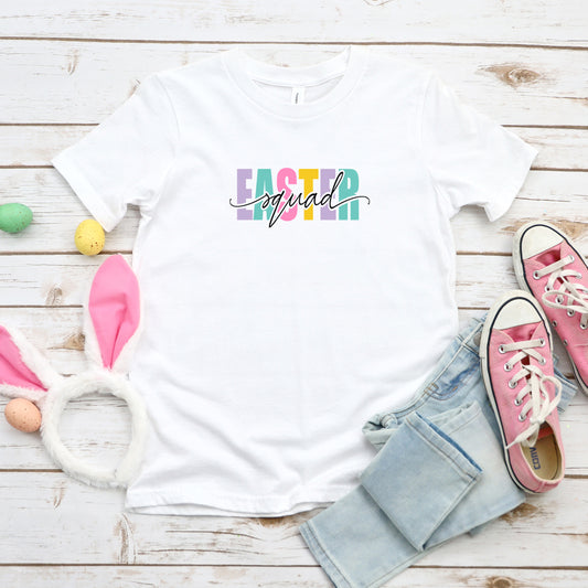 Easter Squad Colorful | Youth Short Sleeve Crew Neck