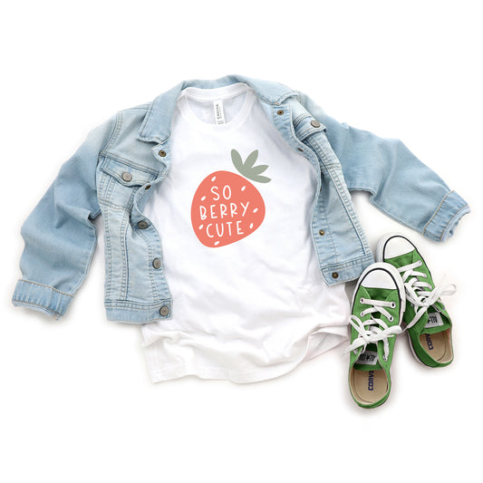 So Berry Cute Kids | Youth Short Sleeve Crew Neck