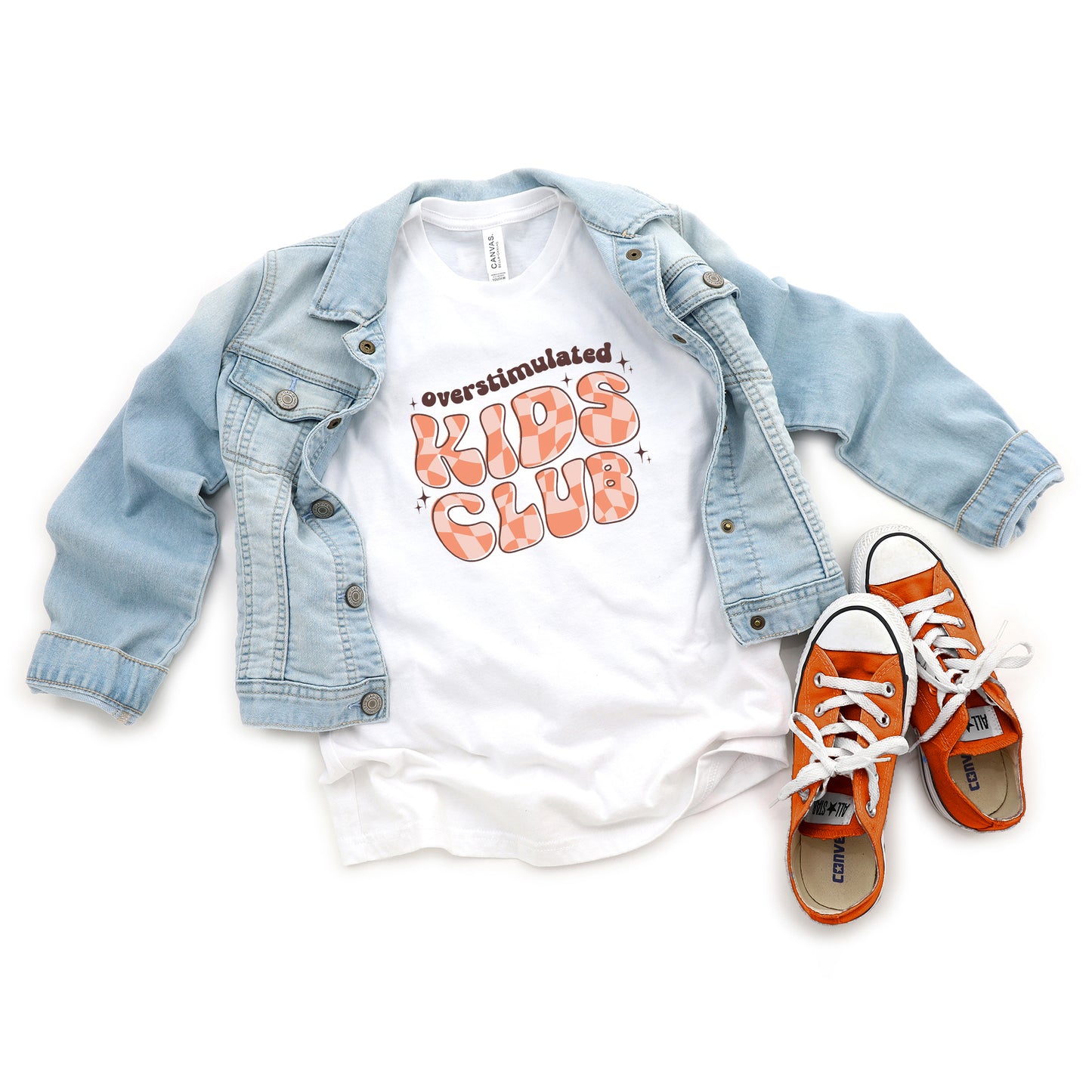 Overstimulated Kids Club | Youth Short Sleeve Crew Neck