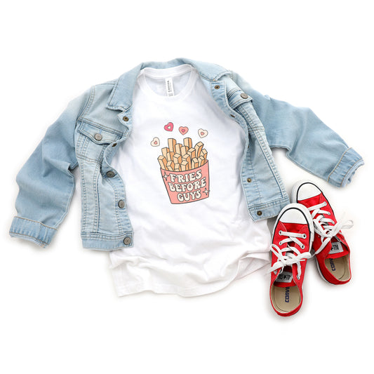 Fries Before Guys | Youth Short Sleeve Crew Neck