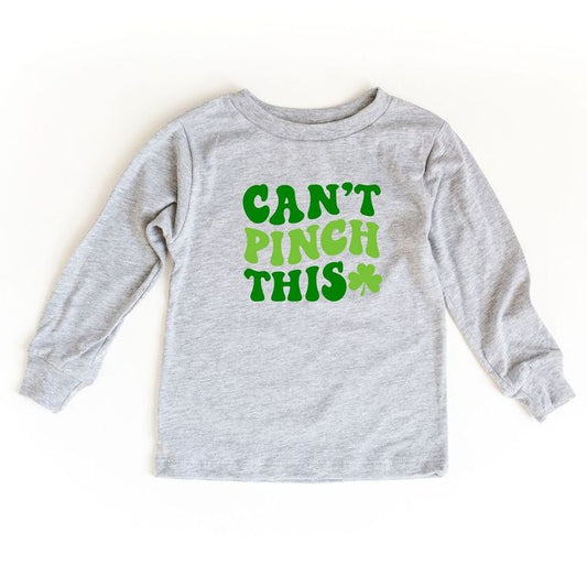 Can't Pinch This Shamrock | Toddler Long Sleeve Tee