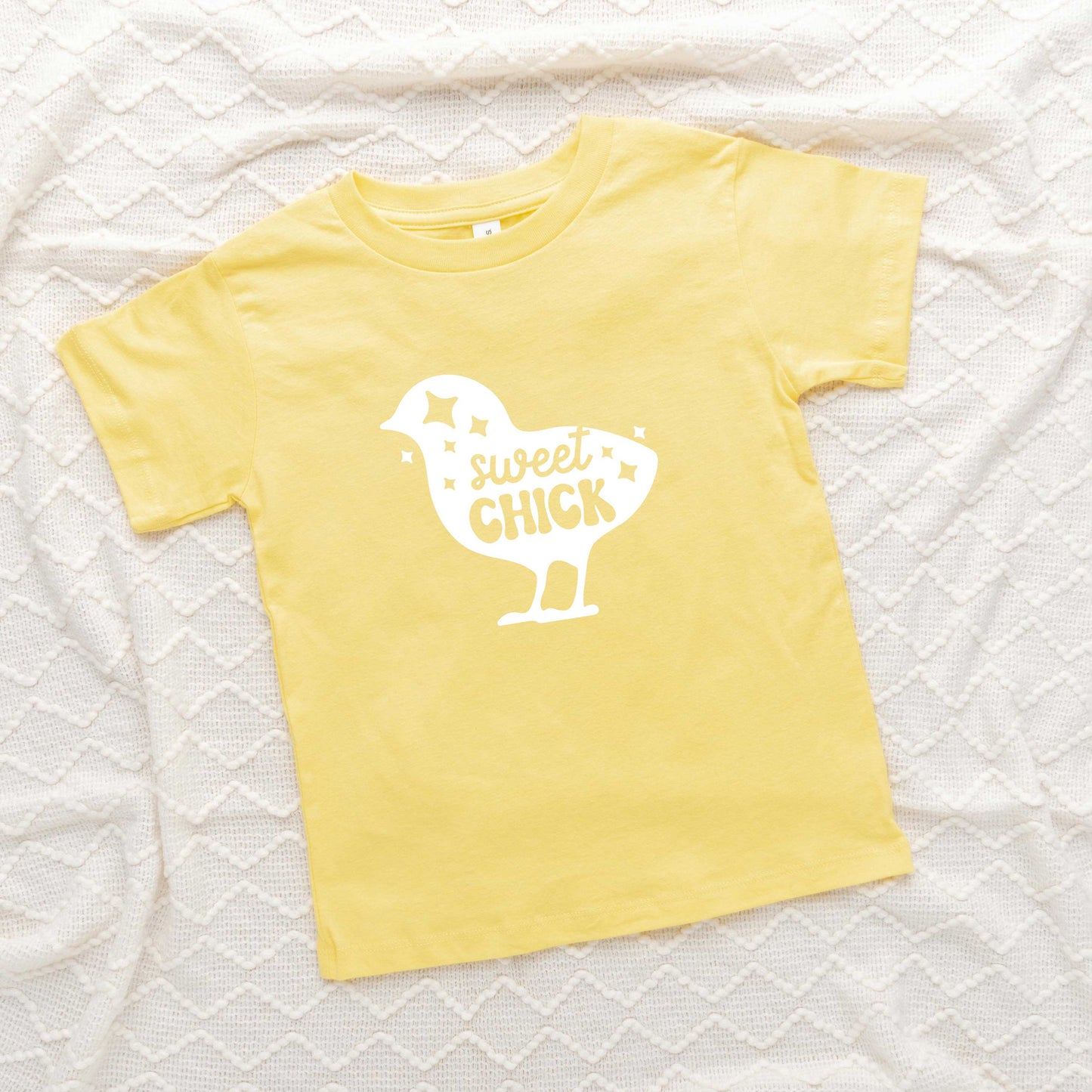 Sweet Chick Chick | Toddler Short Sleeve Crew Neck