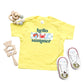 Hello Summer Checkered | Toddler Short Sleeve Crew Neck